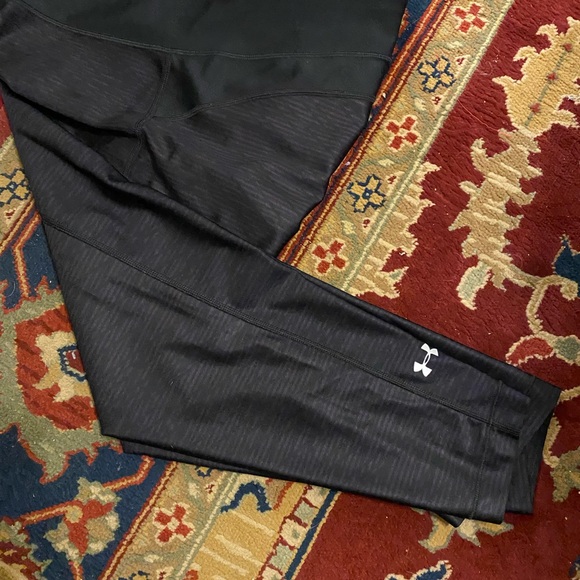 Under amour capris legging work out pants size L color black - Picture 4 of 5